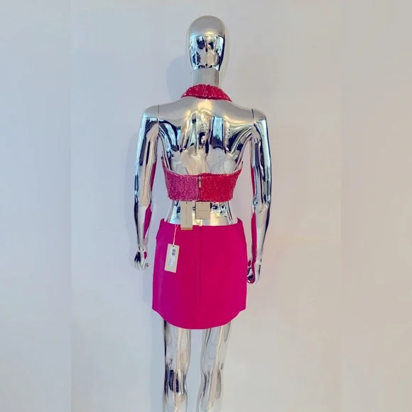 Silvia Tcherassi Sequined Halter Top - Picture 9 of 12